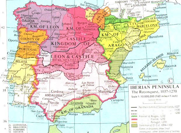 Spain in 1270